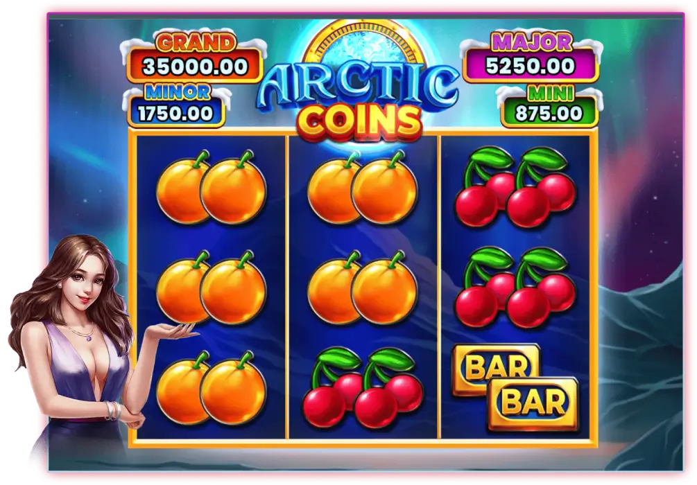 Airctic coins slot