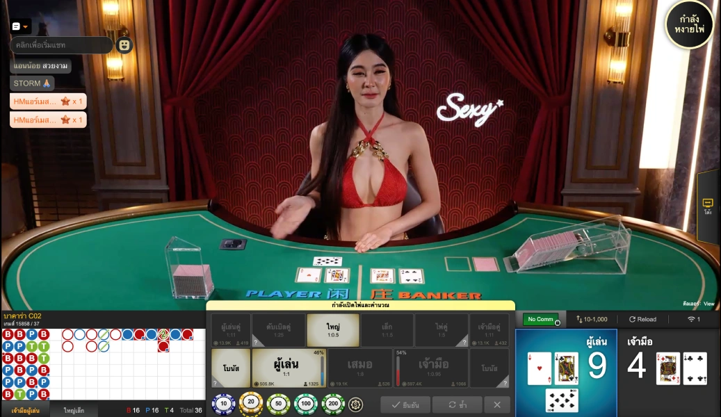 บาคาร่าเซ็กซี่ห้องไทยคืออะไร